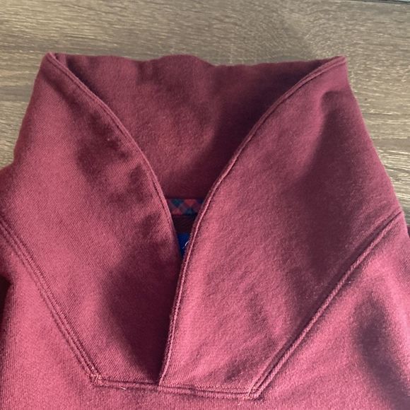 Mens Paul Fredrick Maroon Large Sweater - Picture 5 of 9